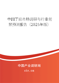 中國丁烷市場調研與行業前景預測報告（2025年版）
