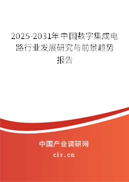 2025-2031年中國數字集成電路行業發展研究與前景趨勢報告