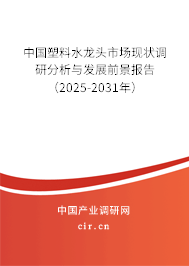 中國(guó)塑料水龍頭市場(chǎng)現(xiàn)狀調(diào)研分析與發(fā)展前景報(bào)告（2025-2031年）