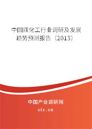 中國煤化工行業調研及發展趨勢預測報告（2013）