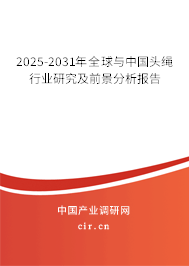 2025-2031年全球與中國頭繩行業(yè)研究及前景分析報(bào)告