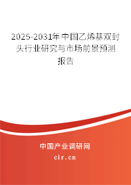 2025-2031年中國(guó)乙烯基雙封頭行業(yè)研究與市場(chǎng)前景預(yù)測(cè)報(bào)告