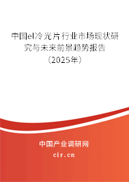中國el冷光片行業市場現狀研究與未來前景趨勢報告（2025年）