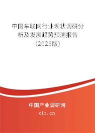 中國車聯(lián)網(wǎng)行業(yè)現(xiàn)狀調(diào)研分析及發(fā)展趨勢預(yù)測報告（2025版）