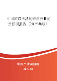 中國原煤市場調研與行業前景預測報告（2025年版）