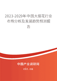 2023-2029年中國大提花行業市場分析及發展趨勢預測報告