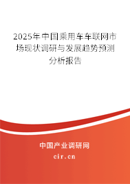 2025年中國乘用車車聯(lián)網(wǎng)市場現(xiàn)狀調(diào)研與發(fā)展趨勢預(yù)測分析報(bào)告