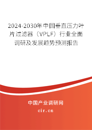 2024-2030年中國垂直壓力葉片過濾器（VPLF）行業(yè)全面調(diào)研及發(fā)展趨勢預測報告