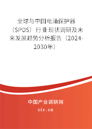 全球與中國電涌保護器（SPDS）行業現狀調研及未來發展趨勢分析報告（2024-2030年）