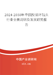 2024-2030年中國反循環(huán)鉆頭行業(yè)全面調(diào)研及發(fā)展趨勢報告