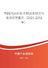 中國PGA樹脂市場調查研究與發展前景報告（2024-2030年）
