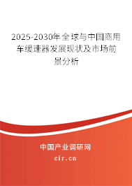 2025-2030年全球與中國商用車緩速器發展現狀及市場前景分析