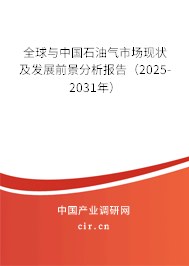全球與中國石油氣市場現(xiàn)狀及發(fā)展前景分析報告（2025-2031年）