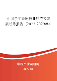 中國子午輪胎行業研究及發展趨勢報告（2023-2029年）