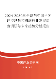2024-2030年全球與中國半閉環控制數控機床行業發展深度調研與未來趨勢分析報告