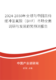 2024-2030年全球與中國(guó)高純緩沖氫氟酸（BHF）市場(chǎng)全面調(diào)研與發(fā)展趨勢(shì)預(yù)測(cè)報(bào)告