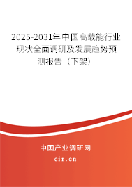 2025-2031年中國高載能行業(yè)現(xiàn)狀全面調(diào)研及發(fā)展趨勢預(yù)測報(bào)告（下架）