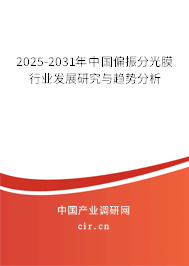 2025-2031年中國偏振分光膜行業發展研究與趨勢分析