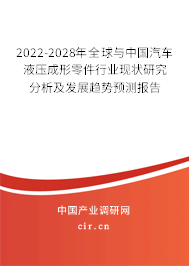 2022-2028年全球與中國汽車液壓成形零件行業現狀研究分析及發展趨勢預測報告
