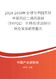 2024-2030年全球與中國三羥甲基丙烷二烯丙基醚（TMPDE）市場現狀調研分析及發展趨勢報告