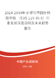 2024-2030年全球與中國水楊酸甲酯 （CAS 119-36-8）行業發展深度調研及未來趨勢報告