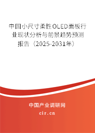 中國小尺寸柔性OLED面板行業(yè)現(xiàn)狀分析與前景趨勢預測報告（2025-2031年）