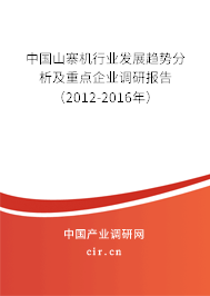 中國山寨機行業發展趨勢分析及重點企業調研報告（2012-2016年）