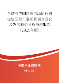 全球與中國(guó)防爆電動(dòng)執(zhí)行機(jī)械增壓器行業(yè)現(xiàn)狀調(diào)查研究及發(fā)展趨勢(shì)分析預(yù)測(cè)報(bào)告（2025年版）