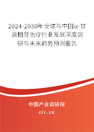 2024-2030年全球與中國α-甘露糖苷治療行業(yè)發(fā)展深度調(diào)研與未來趨勢預(yù)測報告