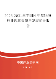 2025-2031年中國N-甲基嗎啉行業現狀調研與發展前景報告