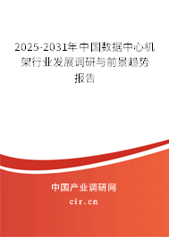 2025-2031年中國數據中心機架行業發展調研與前景趨勢報告