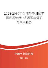 2024-2030年全球與中國數字超聲系統行業發展深度調研與未來趨勢