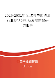 2025-2031年全球與中國洗油行業現狀分析及發展前景研究報告