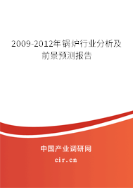 2009-2012年鍋爐行業分析及前景預測報告