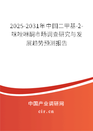 2025-2031年中國二甲基-2-咪唑啉酮市場調查研究與發展趨勢預測報告