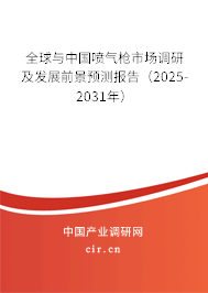 全球與中國噴氣槍市場調研及發展前景預測報告（2025-2031年）