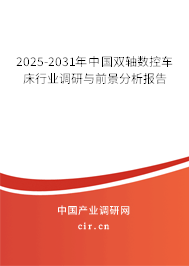 2025-2031年中國雙軸數控車床行業調研與前景分析報告