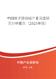 中國離子膜燒堿產業深度研究分析報告（2023年版）