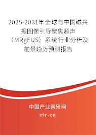 2025-2031年全球與中國磁共振圖像引導聚焦超聲（MRgFUS）系統行業分析及前景趨勢預測報告