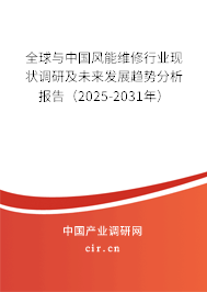 全球與中國(guó)風(fēng)能維修行業(yè)現(xiàn)狀調(diào)研及未來(lái)發(fā)展趨勢(shì)分析報(bào)告（2025-2031年）