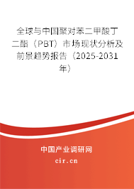 全球與中國聚對苯二甲酸丁二酯（PBT）市場現狀分析及前景趨勢報告（2025-2031年）