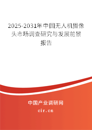 2025-2031年中國無人機攝像頭市場調查研究與發展前景報告
