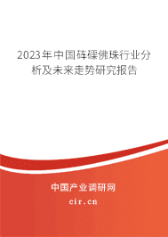 2023年中國(guó)硨磲佛珠行業(yè)分析及未來(lái)走勢(shì)研究報(bào)告