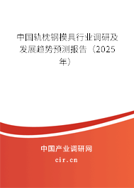 中國軌枕鋼模具行業調研及發展趨勢預測報告（2025年）