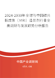 2024-2030年全球與中國磁共振成像（MRI）造影劑行業全面調研與發展趨勢分析報告