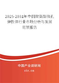 2025-2031年中國聚氨酯微孔彈性體行業市場分析與發展前景報告