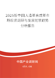 2025版中國人造革合成革市場現狀調研與發展前景趨勢分析報告