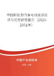 中國新能源汽車電機發(fā)展現(xiàn)狀與前景趨勢報告（2025-2031年）