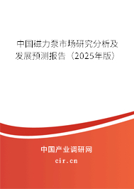 中國磁力泵市場研究分析及發展預測報告（2025年版）