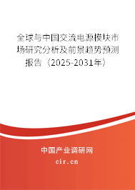 全球與中國交流電源模塊市場研究分析及前景趨勢預測報告（2025-2031年）